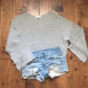 grey oak + fort sweater